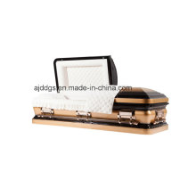 Black and Gold Twotone Casket